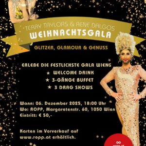 Weihnachtsgala 2025 - Show und Buffet